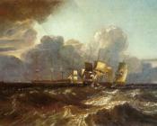 Ships Bearing Up for Anchorage - 约瑟夫·玛罗德·威廉·透纳